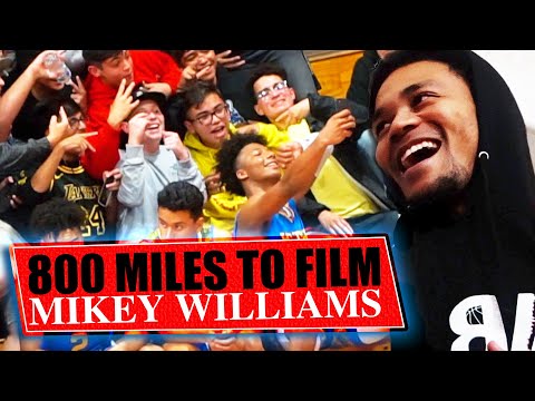 I drove 800 miles to film Mikey Williams in the middle of NOWHERE...