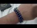 Lenias Couple Magnetic Hematite Beads Bracelet for Women Men (closer look and mini review)