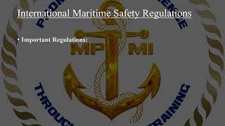 A Marine Cadet's Guide to a Safe Maritime