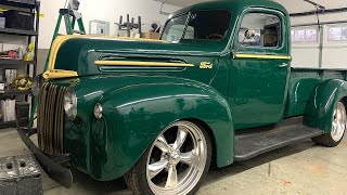 I BUILT MY DAD A TRUCK. 1947 Custom Ford pickup truck