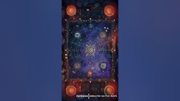 D&D | Celestial Arena Part 2 No Grid | Animated Battle Maps