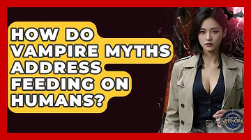 How Do Vampire Myths Address Feeding On Humans? - Inside the Supernatural