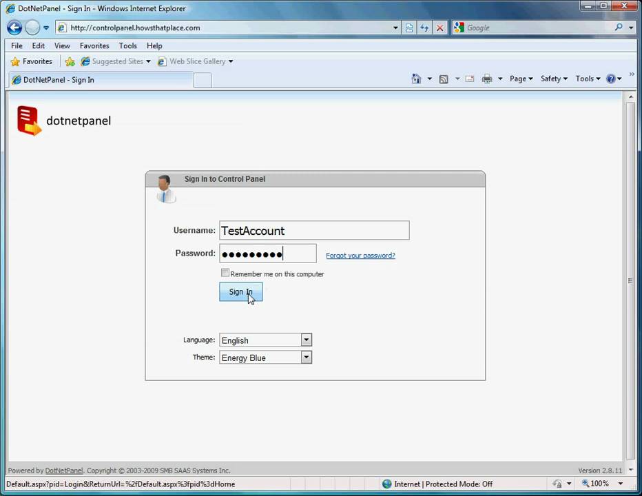 dotnetpanel dotnetpanel