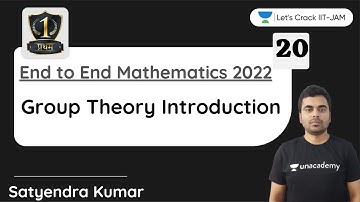 Group Theory Introduction | IIT JAM Maths 2022 | Pratham Batch