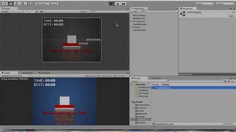 Completion of Unity 5 2D Tutorial