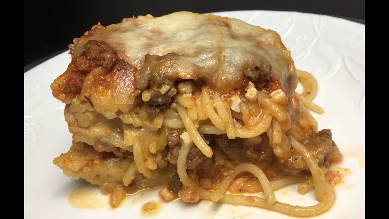 Cheesy Baked Spaghetti Baked Spaghetti With Cottage Cheese