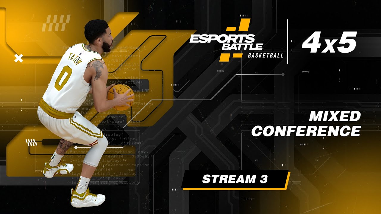2026-02-07 - Mixed conference E-Basketball ESportsBattle Stream 3