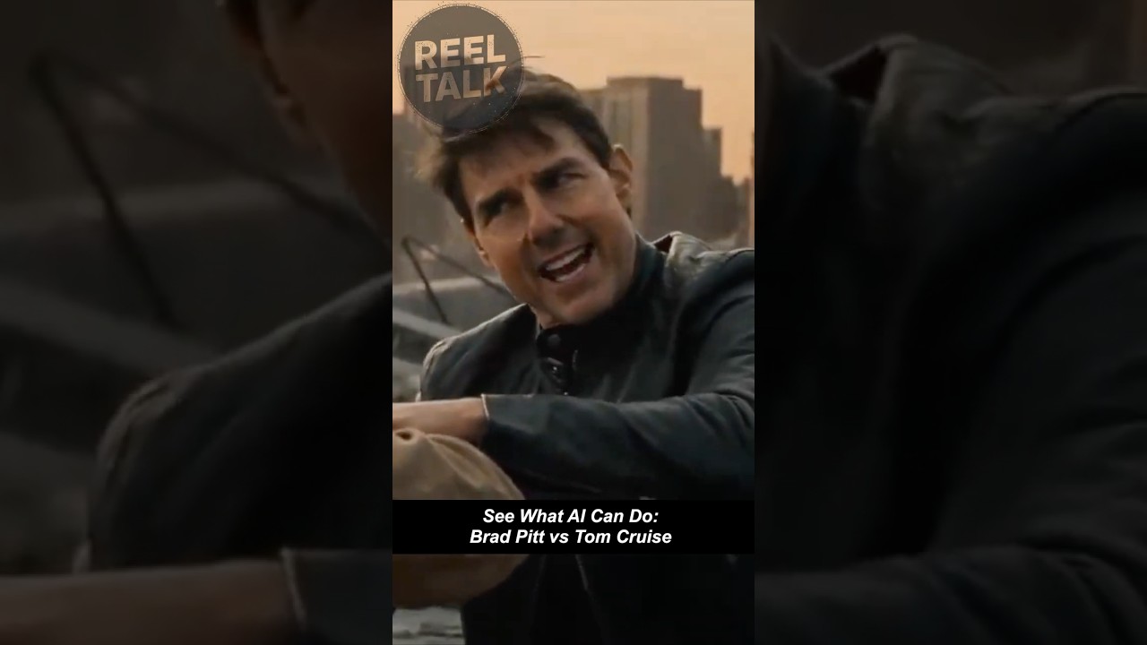 Брэд Питт против Тома Круза: бой с использованием ИИ настолько реалистичен, что это СТРАШНО! | Re...