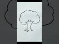 Easy Tree Drawing For Beginners Shorts Siriworld Youtubeshorts Tree Drawing Treedrawing 