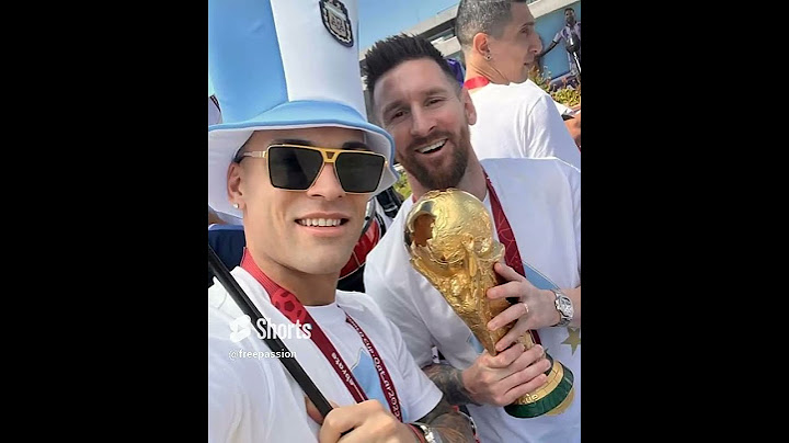 Lautaro Martinez's Lionel Messi Di Maria ll FIFA World Cup celebrate ll #shorts