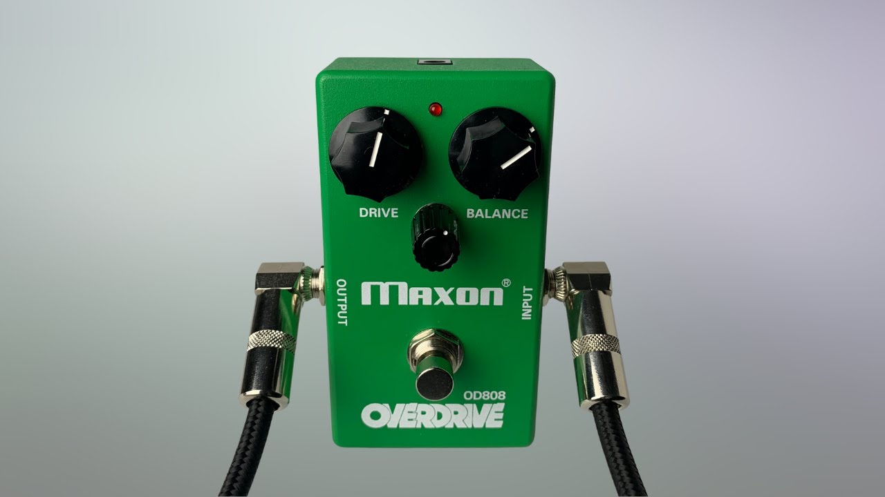 Maxon OD808 Overdrive Demo