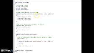 M6 Explain: User Defining Classes