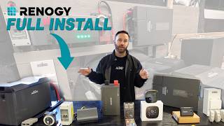 Installing my Van Electrics (800Ah Renogy System)