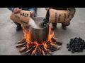 Just boil charcoal with salt and you're done! Every household needs this, but nobody does it.
