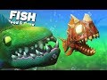 LIFE AS THE PREHISTORIC RAPTOR FISH IS HARD! | Feed and Grow Fish