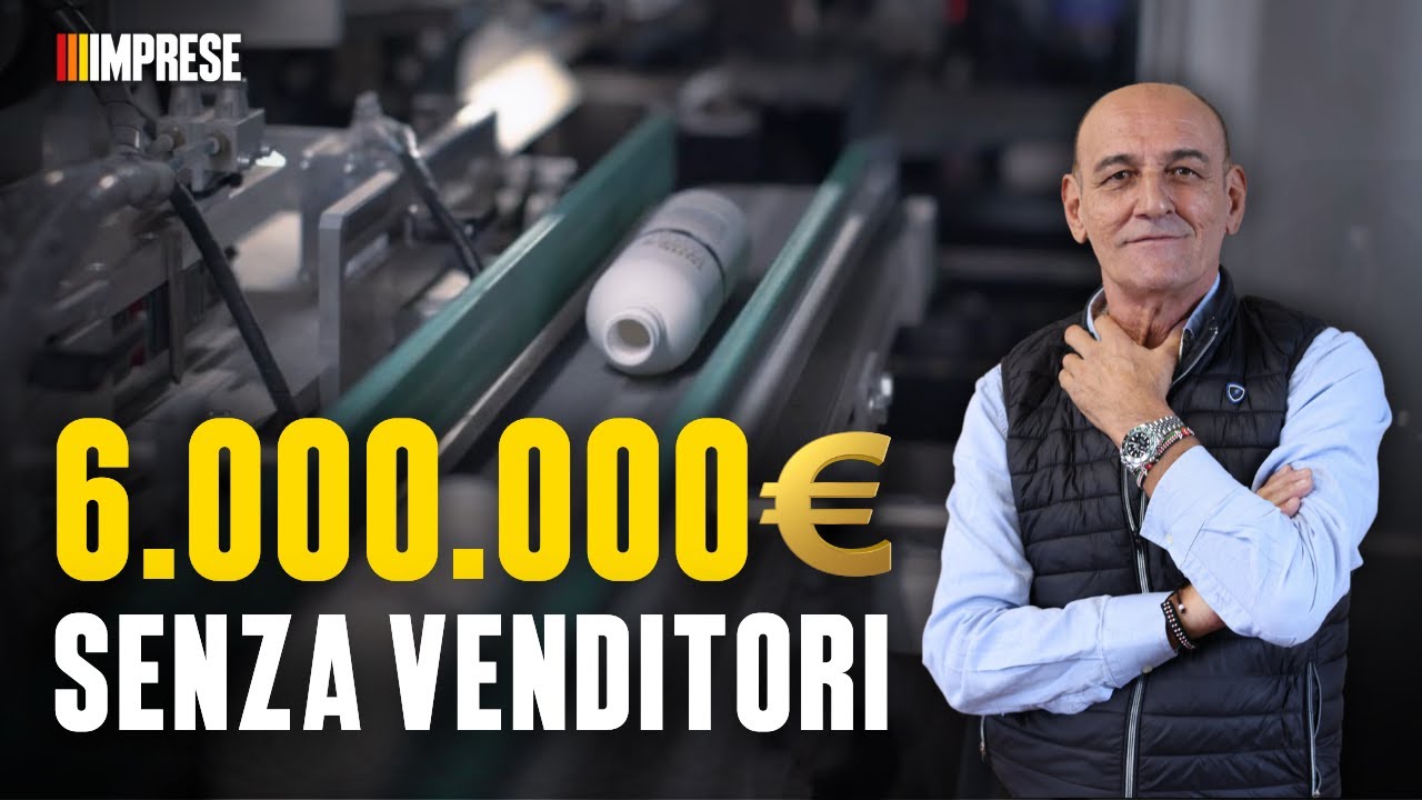 Come arrivi a 6 MILIONI di fatturato senza un solo venditore?