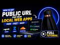 How to Get Free Public URL for Localhost | Ngrok vs Zrok vs Cloudflare Tunnel