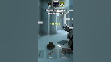 Pixel Strike 3d #shorts but the combat striker combo melts
