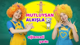 Mutluysan Alkışla - Elif ve Beren ile Mutluysan Haydi Şimdi Alkışla Çocuk Dans Şarkısı Resimi