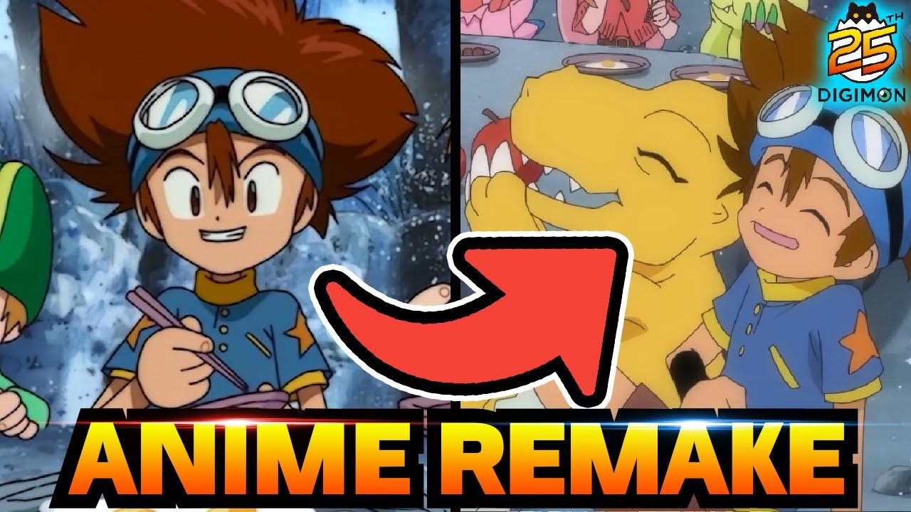 Bekommen wir ein DIGIMON ADVENTURE Remake? - YouTube