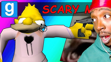 Reaction To Gmod Scary Map (Not Really) - This One