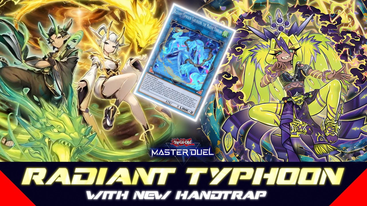 RADIANT TYPHOON feat. Shiina, Twin Tempests of Celestial Thunder ‼️  [Yu-Gi-Oh! Master Duel]​