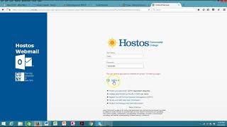 Getting into Hostos e-mail