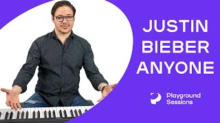 How to play 'Anyone' by Justin Bieber on the piano -- Playground Sessions screenshot 5