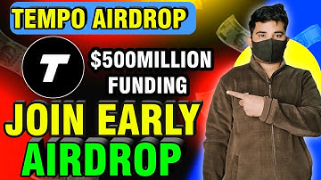 TempoTestnet Airdrop | New Testnet Airdrop | New Airdrop 2026 | Cypto Airdrop 2025