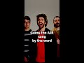 Guess the AJR Song by the Word #shorts #ajr #guessthesong