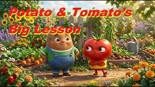 Details Potato & Tomato’s Big Lesson | Funny Kids Cartoon About Honesty & Sharing Guide