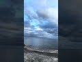 Dramatic Sky Over Calm Sea 🌊 Relaxing Waves (NO MUSIC)