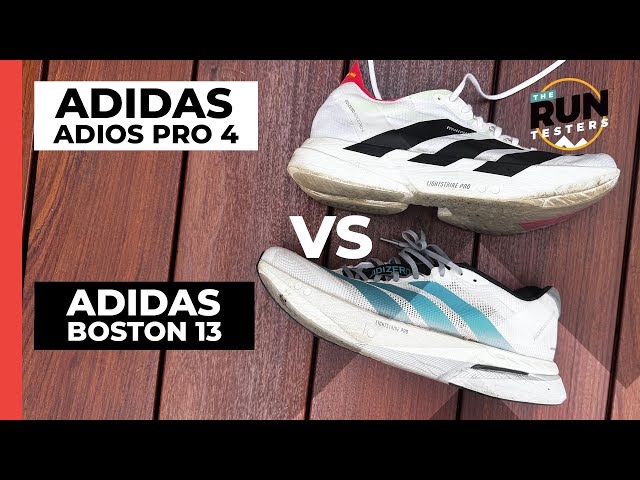 Adidas Boston 13 vs Adidas Adios Pro 4 Review: The best Adidas running shoe  for racing and training - YouTube