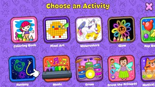 Princess colouring game 🎮#share #games #nicee #viral #best #like #subscribe  screenshot 5
