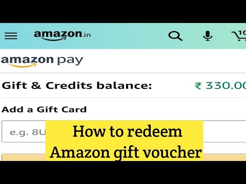 How to redeem Amazon gift card | how to use Amazon gift voucher | amazon gift card kaise use kare ??