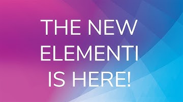 The new Elementi is here!