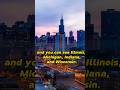 See Four American State At Once