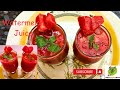 WATERMELON JUICE| watermelon lemonade | refreshing summer drinks| Julieskitchendiaries