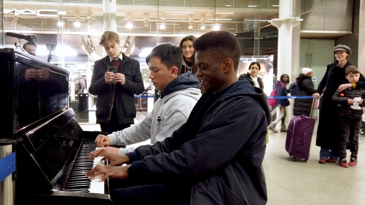 Teens Play Awesome Boogie Woogie Piano Duet. They Never Before! | Cole Lam 15 Years Old