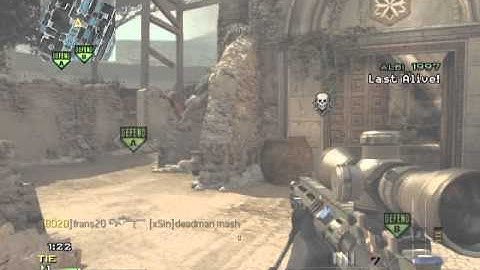 MW3-face off maps 2v2 QS online part 4