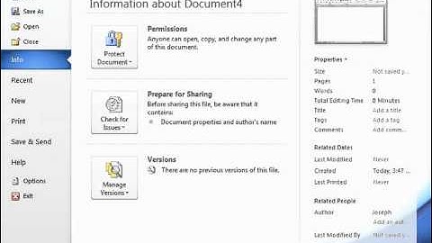 Word 2010 Tutorial The Word Environment-2010 Microsoft Training Lesson 1.2