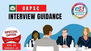 UKPSC-JE INTERVIEW PREPARATION || UKSSSC JE & SSC-JE OFFERS || Video Lectures #Interview_ukpsc