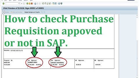 9 How to check PR Approved or not ZMM PR ! SAP Tutorial for beginners !