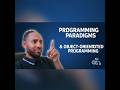 Programming Paradigms | procedural Programming | Object Oriented Programming | Logic | java world