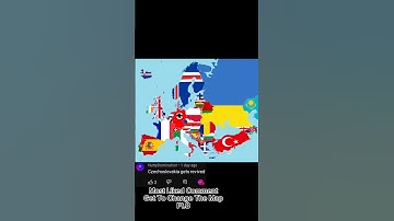 Most Liked Comment Get To Change The Map Pt.8 #country #czechoslovakia #map #youtubeshorts #shorts