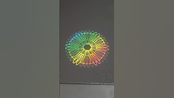 Spiral Art That Will Calm Your Mind | #spirograph #ASMR #viral #cat #art #satisfying #viralvideo