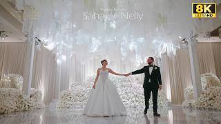 Sahak + Nelly's Wedding 8K UHD Highlights at Landmark hall st Leon Church and Noble Mansion