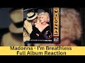 Madonna Reaction - I&#39;m Breathless Full Album Reaction!