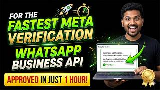 Meta Business Verification Secret Get Your WhatsApp Business API Approved in Just 1 Hour! #whatsapp