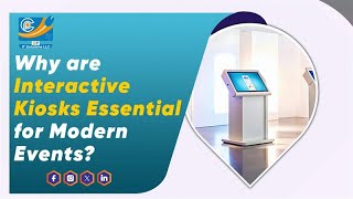 Why are Interactive Kiosks Essential for Modern Events? #dubai #uae #WorldTechSummit #technology #yt